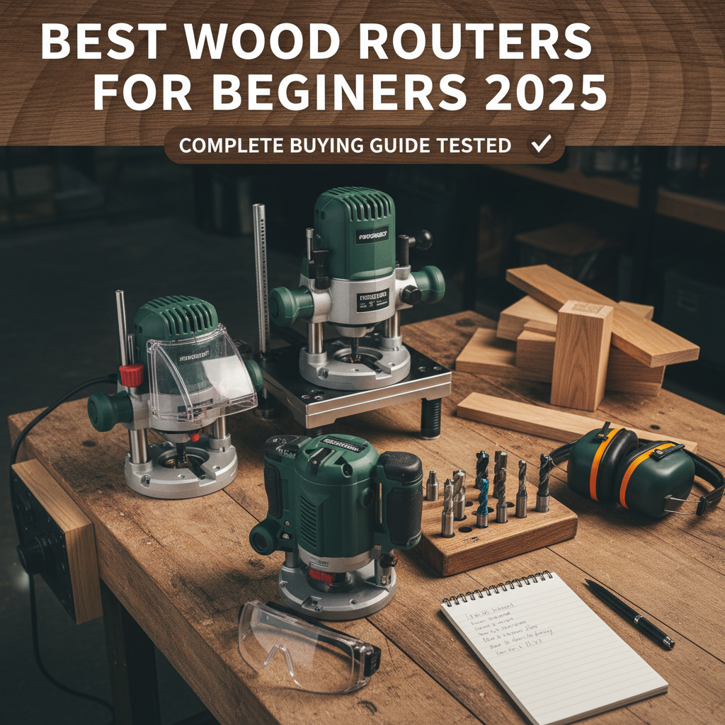 Best Wood Routers for Beginners 2025: Complete Buying Guide Tested