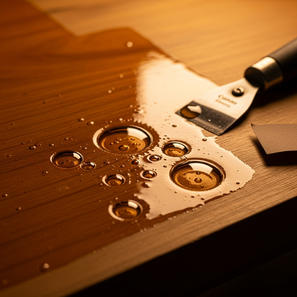 How to Fix Bubbles in Polyurethane After It Dries