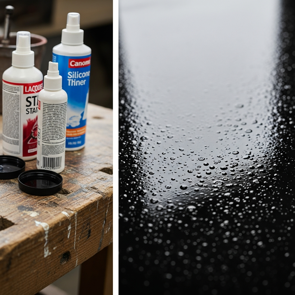 How to Fix Fisheye in Lacquer Before It Spreads