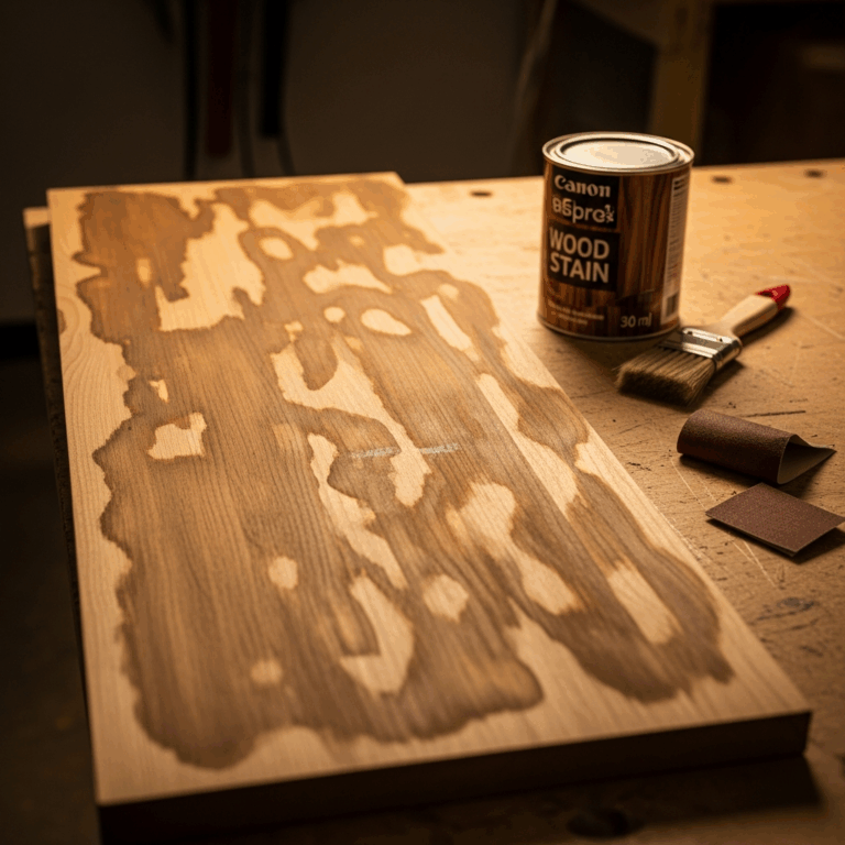 How to Fix Uneven Wood Stain After It Dries