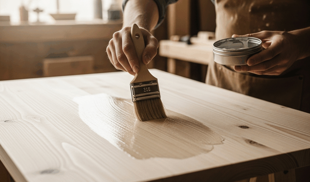Professional photograph related to: How to Finish Pine Furniture Without Blotching. High quality, ed