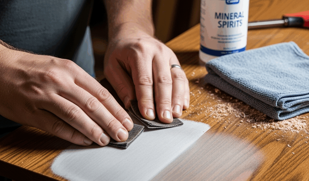 Professional photograph related to: How to Fix a Cloudy Polyurethane Finish on Wood. High quality, e