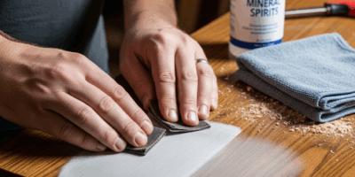 Professional photograph related to: How to Fix a Cloudy Polyurethane Finish on Wood. High quality, e