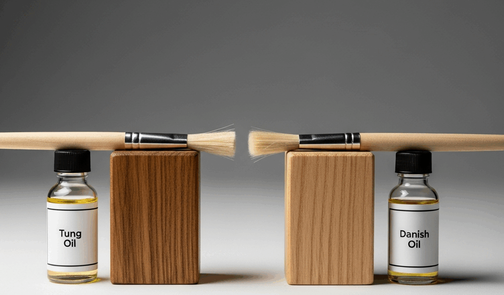 Professional photograph related to: Tung Oil vs Danish Oil — Which Finish Belongs on Your Project. H