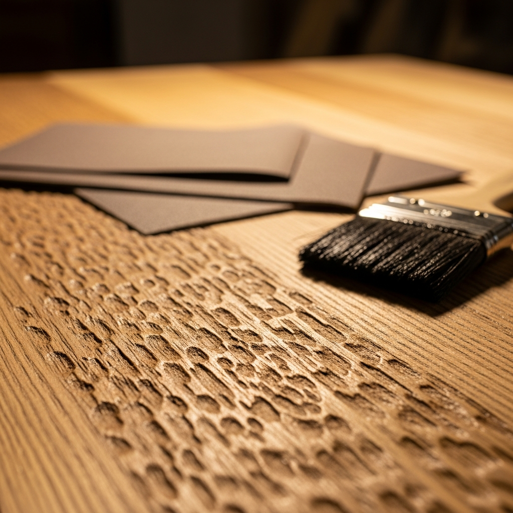 How to Fix Raised Grain After Staining Wood