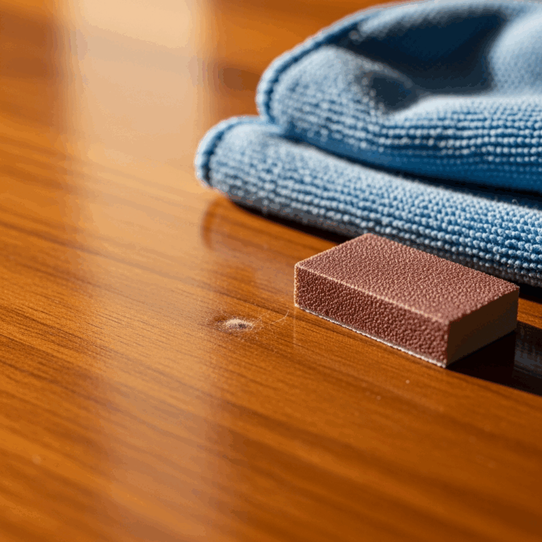 How to Fix Dust Nibs in Wood Finish Without Resanding