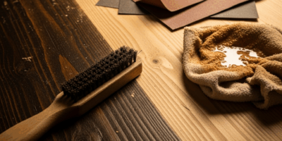 How to Remove Wood Stain From Bare Wood Before Restaining