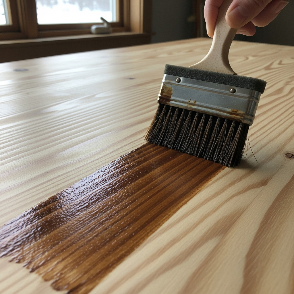 How to Apply Wood Stain Evenly on Large Surfaces